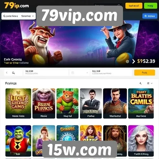 Jogos populares disponíveis no site 79vip.com