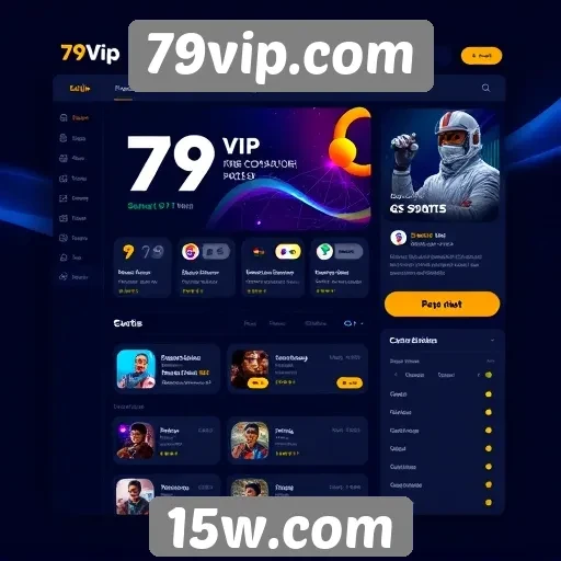 Interface do usuário do 79vip.com é intuitiva